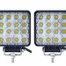 Set 2 proiectoare led auto offroad 48w, 16 led, 12v-24v